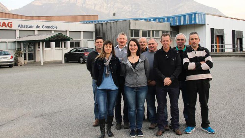 L’abattoir de Grenoble est désormais géré par la SCIC Pôle viande coopératif, constitué d’éleveurs, de bouchers, de grossistes en viande et de négociants en cuir. © C. Penet
